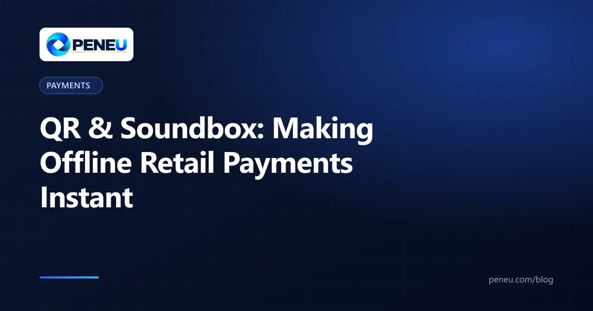 Cover illustration for a guide to QR codes and soundbox devices in shops